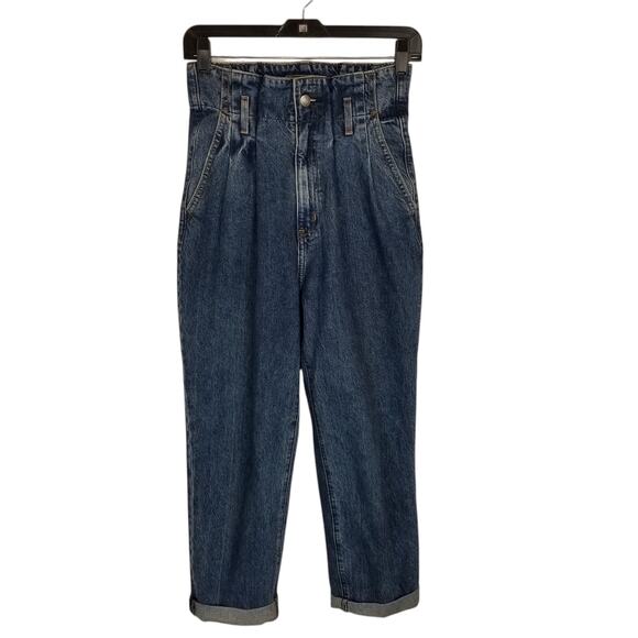 Abercrombie & Fitch Women's High Waisted Mom Jeans Size 25 / 0 - Picture 1 of 7